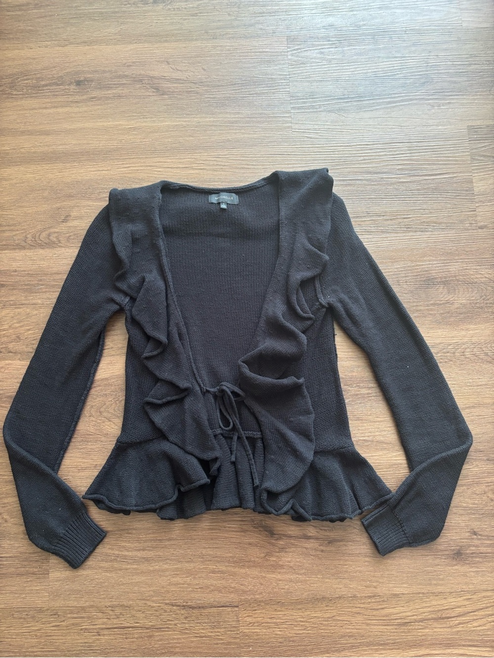 Majorelle Ruffle Cardigan - Picture 2 of 5